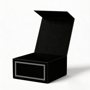 Cajas de Regalo de Caviar con Tapa Magnética y Logotipo Personalizado, Empaque Rígido de Papel para Caviar - Product Image 1