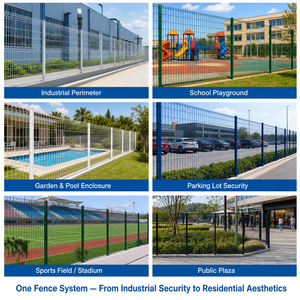 BRC Fence <strong>Gate</strong> Included Package Complete Perimeter Kit with Matching Posts &amp; <strong>Clamps</strong> - Product Image 6