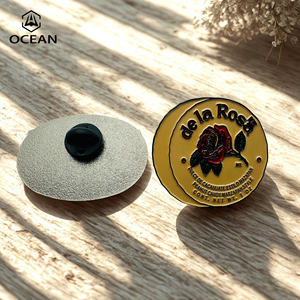 Badge épinglette promotionnel en forme d'appareil photo, vente en gros, 25 mm - Product Image 1