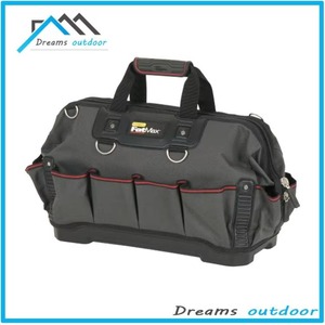 BSCI-Fabrik Maßgefertigte Lederwerkzeugtasche 1528 mit 23 Taschen für Elektro- und Wartungswerkzeuge - Product Image 4