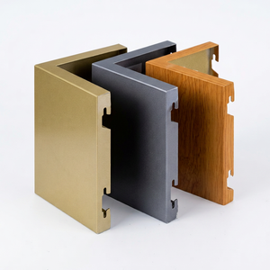 Paneles de Revestimiento Metálico para Muros Cortina de Aluminio Geométricos 3D Personalizados, Decoración de Fachadas Exteriores de Edificios - Product Image 2