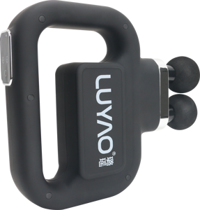 LUYAO Doppelkopf-<span class=keywords><strong>Massage</strong></span> pistole Deep Tissue Percussion Massager Elektrisches Muskel entspannungs gerät zur Linderung von Schulter schmerzen im Nacken - Product Image 1