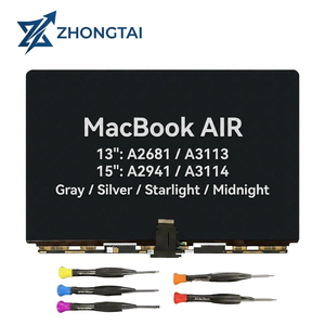 Parti di Ricambio per Riparazione Schermo Laptop IPS Assemblaggio Completo per <span class=keywords><strong>MacBook</strong></span> <span class=keywords><strong>Air</strong></span> <span class=keywords><strong>13</strong></span>" A2681 A3113 M2 M3 2022-2024 Display Retina Nuovo OEM - Product Image 1