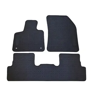 Floor Mats Rubber 3D Molded Black Fits for Peugeot 3008 2016-2019