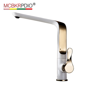 MCBKRPDIO Cuivre 138 platine légumes bassin robinet cuivre <span class=keywords><strong>vernis</strong></span> de cuisson grand sept caractères chaude et froide robinet de mélange - Product Image 2