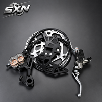 Ensemble de frein arrière Surron Ultra Bee avec support double étrier pour Light Bee X LBX, kit de course haute performance en aluminium CNC