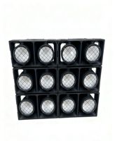 Projecteur matriciel extérieur IP65 à 2 yeux LED Blinder RGBALC WW 5-en-1 COB 2x400W DMX512 Ra90 CRI, à suspendre, pour discothèques et scènes