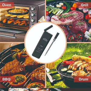 Termómetro de Cocina para Bebés, Inalámbrico, con Control por Aplicación, Resistente al Agua, para Horno, Barbacoa y Control de Temperatura de Alimentos para Bebés - Product Image 1