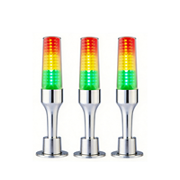 Tour de signalisation LED étanche IP54 à 3 couleurs, en aluminium de haute qualité, accessoire pour machine-outil CNC