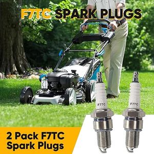 Nuevas Bujías F7TC de Alta Calidad Clase A, 3 Piezas, para Generadores GX120/160/200/390, Reemplaza/Compatible con Go Kart y <span class=keywords><strong>Mini</strong></span> Bicicletas - Product Image 2