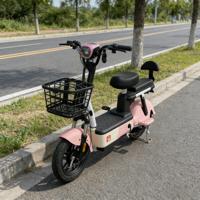Vélo électrique de ville à grande vitesse et longue autonomie avec moteur arrière 48V 350W et batterie au lithium – Prix usine
