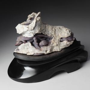 Bajo Precio exquisito Chrysoprase 100% Color Natural Animal Iguana escultura de piedras preciosas naturales de artesanía para colección de arte - Product Image 4