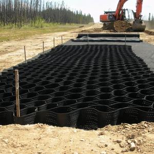 HDPE <span class=keywords><strong>geocell</strong></span> tendon คลิปกราวด์กราวด์กราวด์กราวด์กรวดพลาสติกที่ทันสมัยสำหรับการรักษาถนนถนนถนนถนนลาด Gitter geocel - Product Image 6