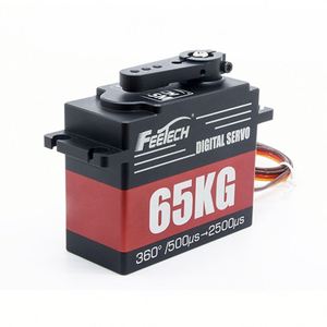 Moteurs servo sans noyau 8,4 V 60 kg pour jouets RC à l'échelle 1/8, couple élevé, engrenage hélicoïdal entièrement métallique, étanche IP67, magnétique, pour garçons - Product Image 1