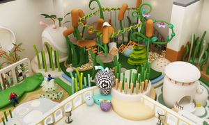 Labirinto Giochi per Bambini Yideli IDP-L007 di Alta Qualità, Parco Giochi Interno per Bambini e Asili, Capacità Massima >500kg - Product Image 3