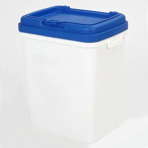 40L /<strong>15KG</strong> Eco-Friendly Airtight Portable Pet <strong>Food</strong> Storage <strong>Container</strong> Flip Top Plastic for <strong>Dogs</strong> Cats Animal Dry <strong>Food</strong> Dispenser Bin - Product Image 1
