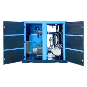 Geräuscharme neue Technologie 5.5KW 20 CFM 8bar Silent Scroll Öl freier Luft kompressor