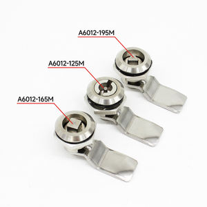 टिकाऊ एंटी-चोरी स्टेनलेस स्टील 304 कुंजी पॉलिश फिनिश डबल बिट क्वार्टर टर्न कैमरा लॉक के साथ डबल बिट तिमाही मोड़ - Product Image 2