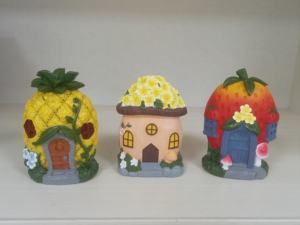 <span class=keywords><strong>Cabane</strong></span> à champignons micro-paysage en résine pour la décoration d'aménagement paysager - Product Image 6