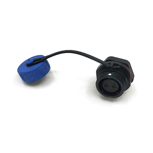 Connecteur étanche SP13 IP68 en cuivre à 2 broches, <span class=keywords><strong>prise</strong></span> mâle et femelle SP13 - Product Image 2