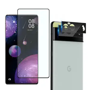 Proteggi schermo in vetro temperato Kairui 2.5D Silk Full Cover per Google Pixel 8 8a 7 7A 6 6A 5 5A 4 4A XL Pro