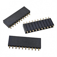 Connecteur femelle OEM pour PCB, double rangée SMT DIP, 2x5, 2x7, 2x10, 2x20 broches (10P, 20P, 40P), personnalisé, pas de broches 2,54 mm