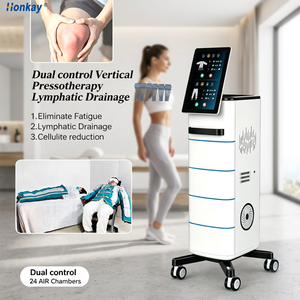 Máquina de Adelgazamiento Corporal por Presión de Aire con 24 Bolsas de Aire, Traje de Drenaje Linfático para Masaje Corporal Completo, Directo de Fábrica, para Centro de Recuperación - Product Image 1