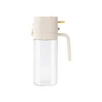 2-en-1 Pulvérisateur d'huile en verre de qualité alimentaire, écologique, sans BPA, anti-fuite, pour cuisine, cuisson et friteuse à air