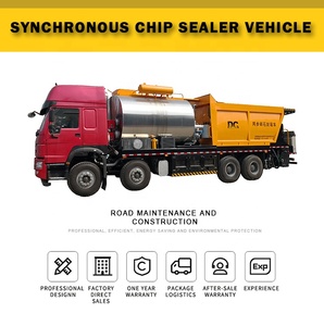 Đá chip spreader cho bán chip niêm phong nhựa đường nhà phân phối nhựa đường thâm nhập macadam chip niêm phong xe tải - Product Image 4