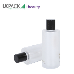 300ml en plastique givré Rose <span class=keywords><strong>eau</strong></span> <span class=keywords><strong>micellaire</strong></span> Toner démaquillant bouteille d'huile avec bouchon à vis utilisation pour shampooing et trempage tampon de coton - Product Image 3