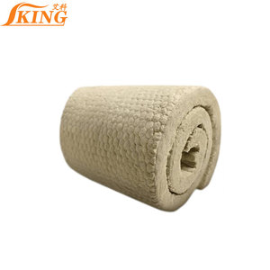 Manta de Lana de Roca ISOKING, Aislamiento Térmico Resistente al Calor para Edificios, Sistemas HVAC, Tanques e Industrias - Product Image 1