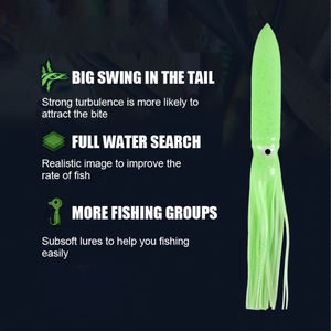 <span class=keywords><strong>Leurre</strong></span> souple de pêche type calamar 30cm en caoutchouc PVC, <span class=keywords><strong>pour</strong></span> la pêche en haute mer, <span class=keywords><strong>leurre</strong></span> souple Ikabait <span class=keywords><strong>pour</strong></span> la pêche au gros, la traîne et la pêche en surface, <span class=keywords><strong>leurre</strong></span> souple <span class=keywords><strong>pour</strong></span> le zander - Product Image 2