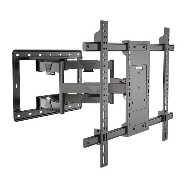 Heavy Duty TV Stand Mount Adjustable Telescopic Wall Mount for 55-85 Inch Screen TVs 600x400mm VESA Cold Rolled Steel