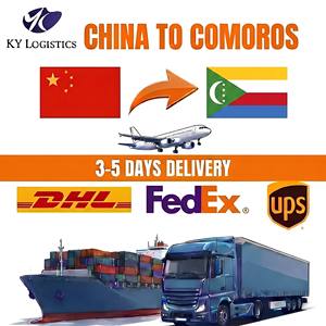 Agent d'expédition express rapide vers les Comores, service logistique, transitaire Chine vers Moroni, service express aérien DDP porte-à-porte - Product Image 1