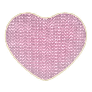 Arena en forma de pata para atrapar recoger Durable doble capa panal impermeable mascota gato arena Mat - Product Image 6