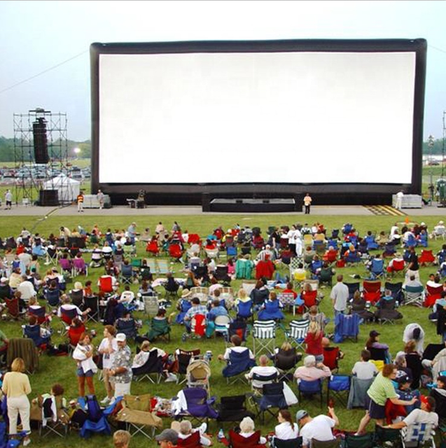 Blow up Inflatable Movie Projection Screen Large Outdoor Cinema Movie Screen Theater for Sale