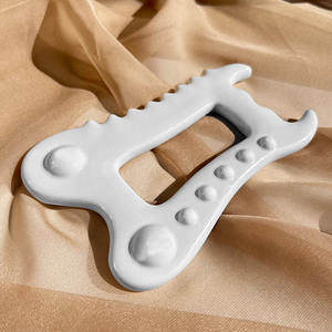 Herramienta de Masaje Guasha, Gua Sha <span class=keywords><strong>Facial</strong></span>, Gua Sha de Cerámica Personalizada, Masaje Muscular <span class=keywords><strong>Facial</strong></span> Relajante - Product Image 4