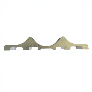 Profilé d'extrusion en aluminium de forme spéciale, bande irrégulière, usinage CNC de précision, équipement d'automatisation, raccord OEM, zingué - Product Image 1