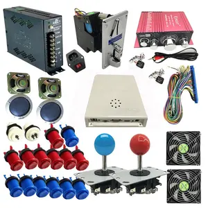 Игровой набор easyjet из 2-х игровых шкафов, деревянный комплект для видеоигр 2600 в 1, аркадные автомобильные наборы