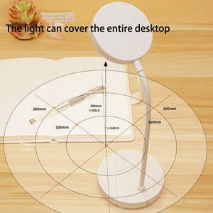 Jiuyi <span class=keywords><strong>LED</strong></span> bảng đèn cảm ứng chuyển đổi điện thoại di động chủ bảo vệ mắt USB sạc nghiên cứu đèn cho phòng ngủ nghiên cứu - Product Image 4