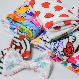 ผ้าโพลีเอสเตอร์ทรงกระสุนทรง100% ฟองขนาดเล็กสำหรับหัวโบว์ทำจากพลาสติกโพลีเอสเตอร์ - Product Image 2