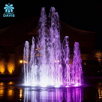 Fuente de Agua para Exteriores de Acero Inoxidable 304, Diseño Moderno, Programable, Musical, Ecológica, Servicio Profesional ODM/OEM