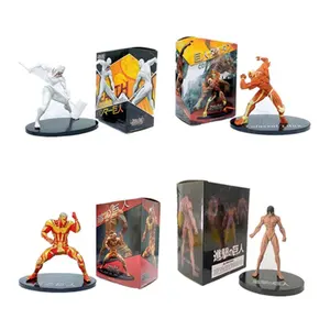 Figurines en PVC de l'Attaque des Titans, 13 modèles, figurines d'action d'anime, le Titan blindé, le marteau de guerre