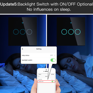 Tuya <strong>ZigBee</strong> 3.0 EU Wall Touch Smart Light Switch No Neutral Wire No Need Capacitor Work with Smartlife Alexa Google Home - Product Image 4