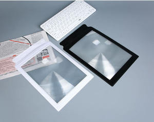 Lunettes loupe portables A4 pour la lecture de toute page, améliorant la vision des personnes âgées ayant une mauvaise vue - Product Image 5