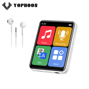 Reproductor De MP3 Sin Bluetooth, Reproductor De Mp3 De Sonido Sin Pérdida De Alta Fidelidad, Reproductor De Música MP3 Portátil Digital, Visor De Fotos Incorporado/video/radio FM/grabadora De Voz