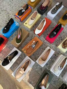 Chaussures plates pour femmes pas chères, tendance, <span class=keywords><strong>de</strong></span> haute qualité, avec nœud, semelle souple, antidérapantes, style ballerine, designs variés, vente en gros - Product Image 3