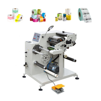 Machine de découpe et de rembobinage automatique pour étiquettes adhésives en rouleau, type Dominator