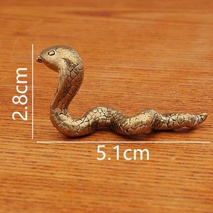 Wholesale Solid Brass Plated Chinese Zodiac Figurines Set Twelve Animal 3D Desktop Decor for Chinese New Year Gift - Product Image 4
