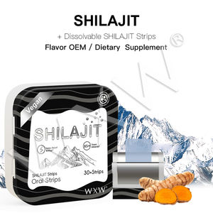 OEM Vegan Pur Himalaya Shilajit Gold Bandelettes Orales Complément Alimentaire de Haute Qualité Bandes de Résine Shilajit de Force 3000MG - Product Image 3
